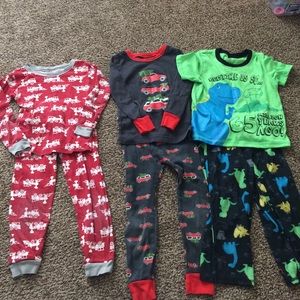 Carter's Pajamas - 3 Toddler boy pajamas Carter's Pajamas - 3 Toddler boy pajamas
